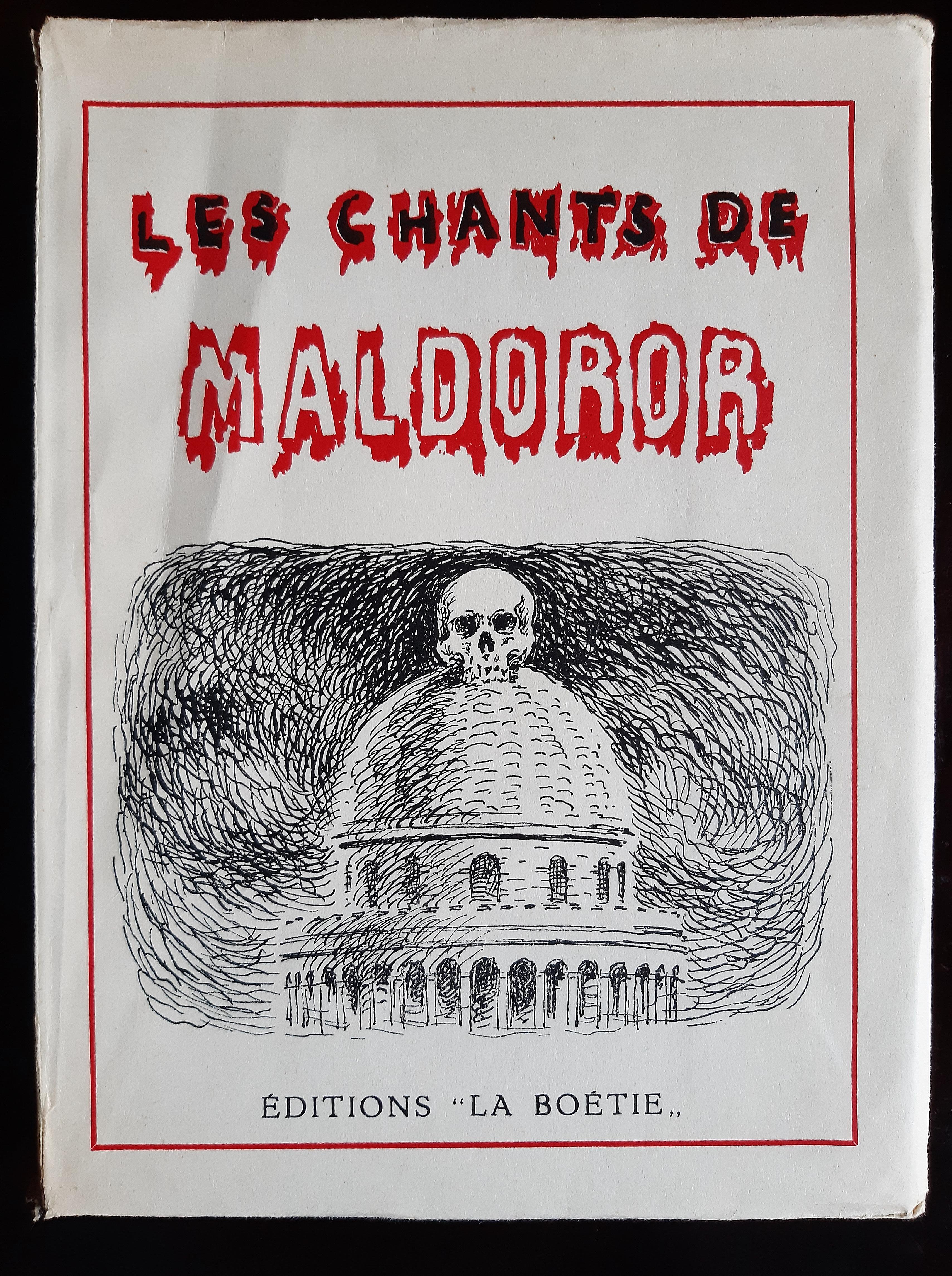 Chants de Maldoror - Seltenes Buch, illustriert von René Magritte - 1948 im Angebot 1