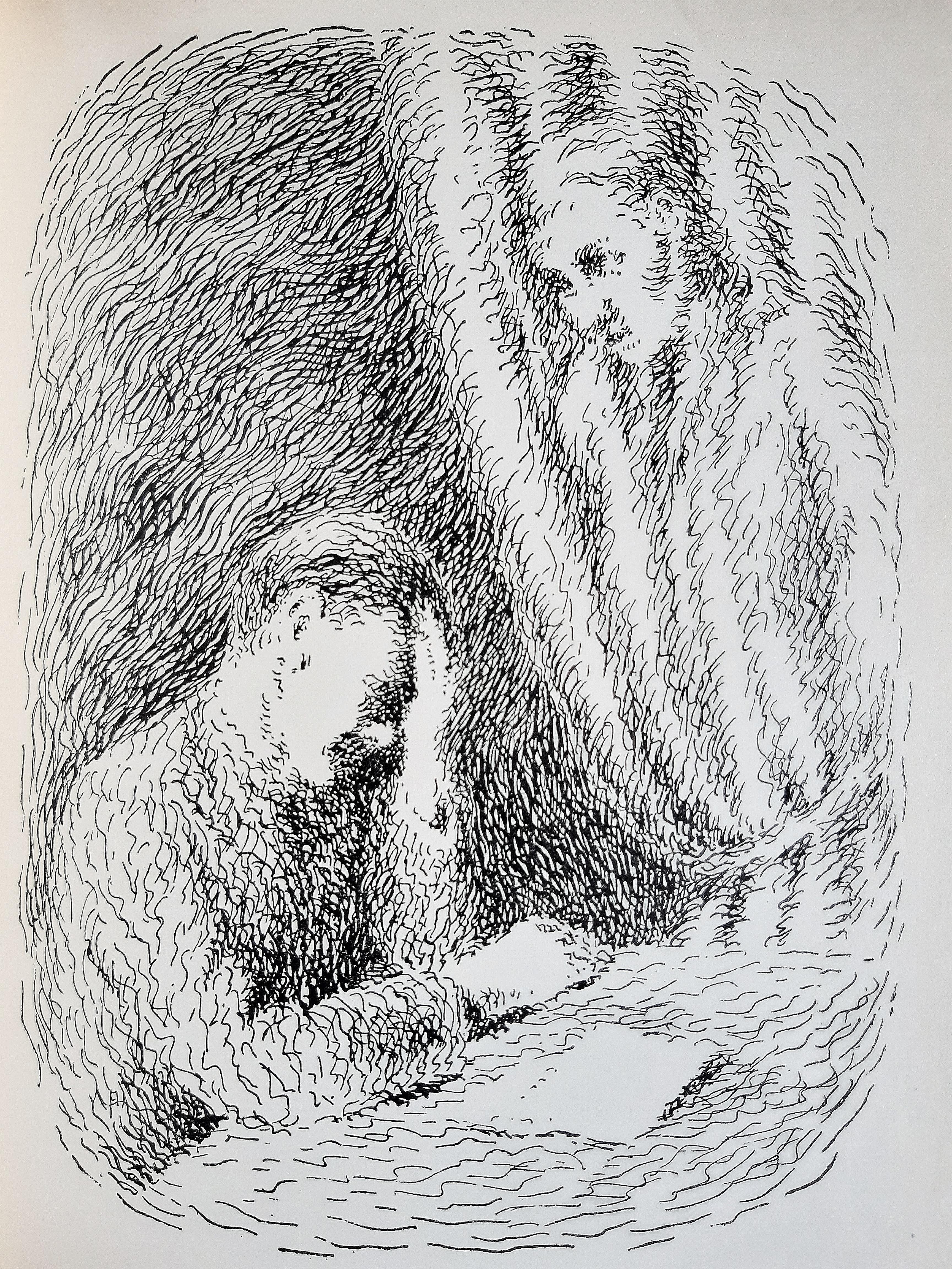 Chants de Maldoror - Seltenes Buch, illustriert von René Magritte - 1948 im Angebot 4