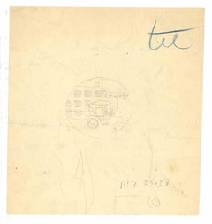 The Saloon - China Ink by Maurice Van Moppes - Early 20th Century