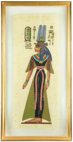 Egyptian Queen - Drawing - 1950s