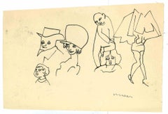 Jolly - Drawing by Mino Maccari - 1930s