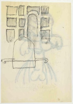 Dessins fantaisie érotique - Mino Maccari - années 1960