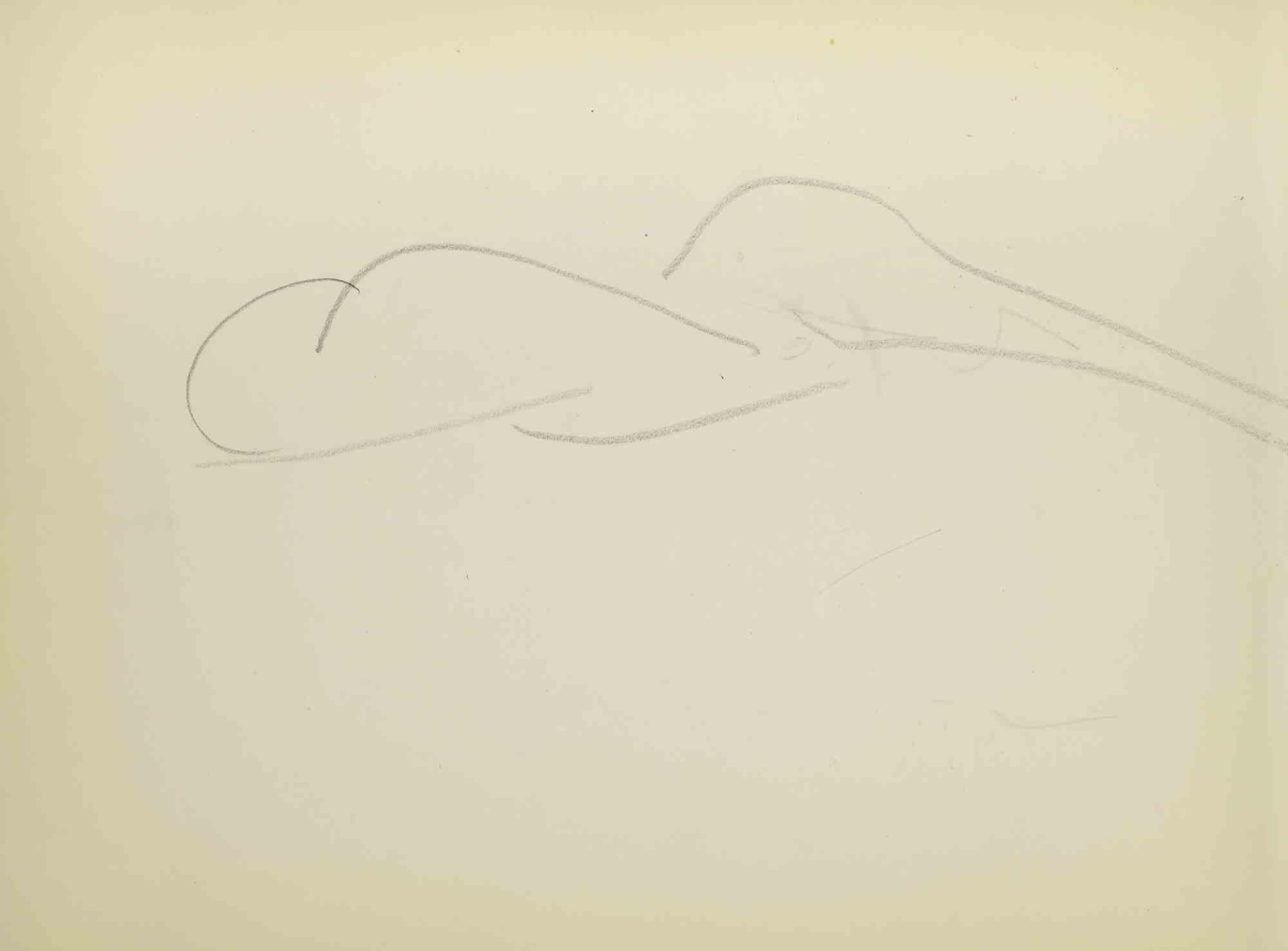 Sketch for a Portrait ist eine Zeichnung auf Papier, die Mitte des 20. Jahrhunderts von Flor David angefertigt wurde.

Gute Bedingungen.

Flor David (1891-1958) ):  Pseudonym von David Florence. Pastellmaler. Er war ein Schüler von Desirè Lucas.