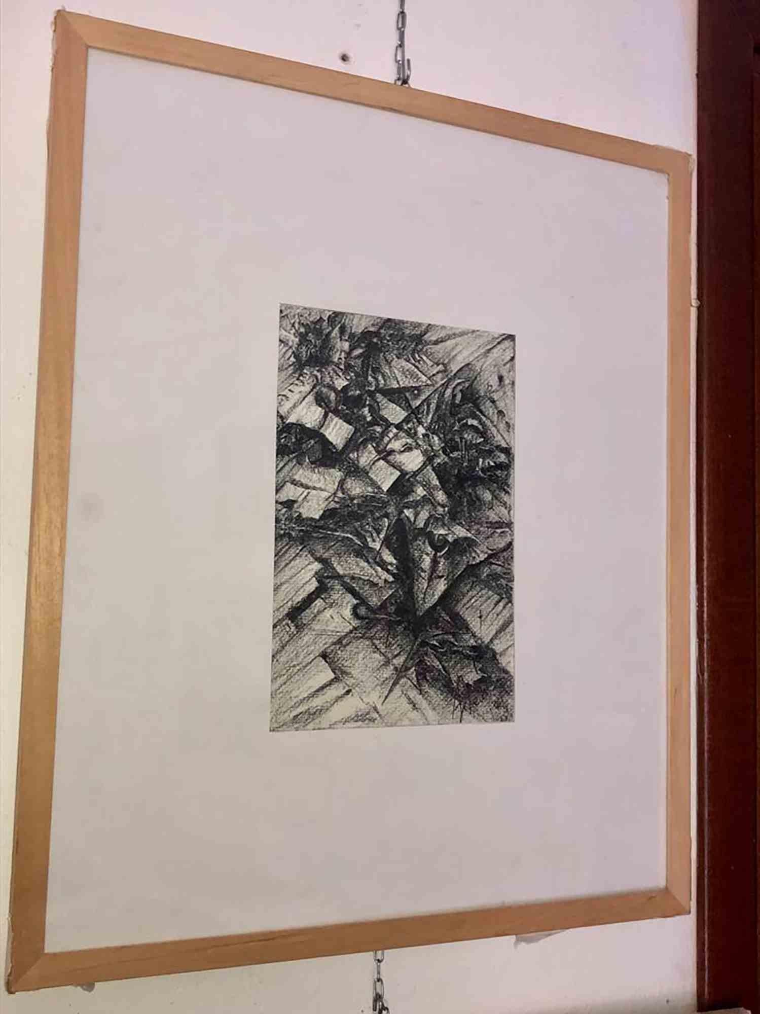 Surreal Landscape in Drawing 1 - Mixed Media by Artemio Ceresa - 2018 For Sale 1
