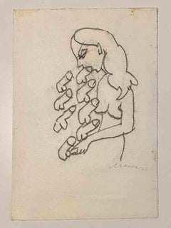 Multiple Opportunities - Drawing by Mino Maccari - Mid-20th Century