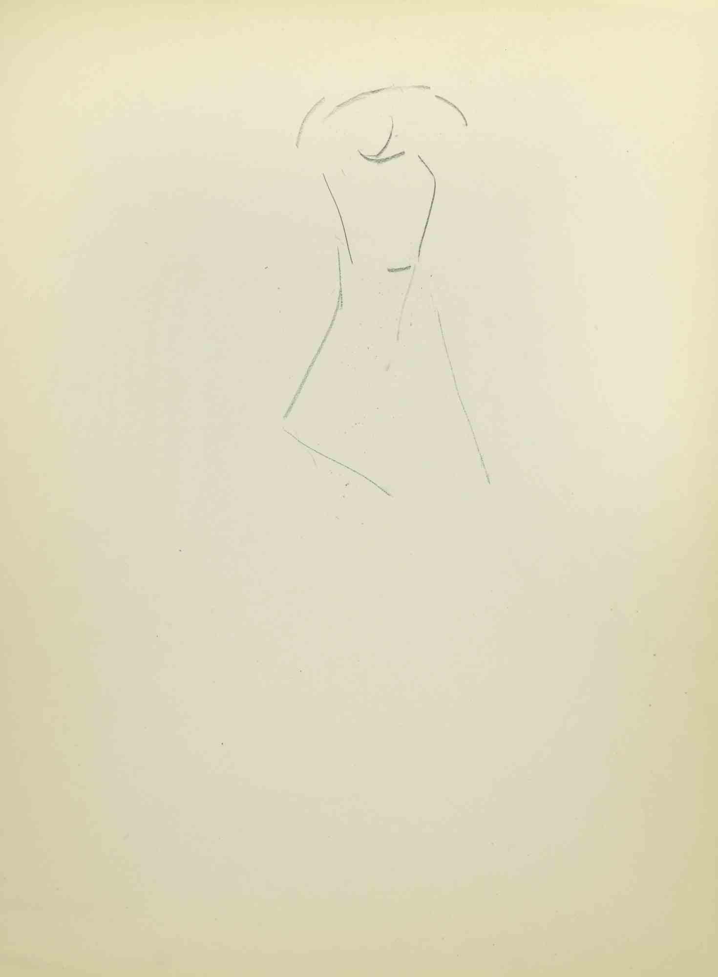 Boceto para un retrato es un dibujo sobre papel realizado a mediados del siglo XX por Flor David.

Lápiz sobre papel cremado.

Buenas condiciones.

Flor David (1891-1958) ): seudónimo de David Florence. Pintor al pastel. Fue alumno de Desiré Lucas.