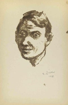 Portrait - Drawing by Alberto Ziveri - 1938