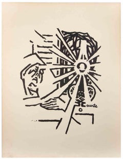 Used The Star Press - Drawing by Suzanne Tourte - 1950s