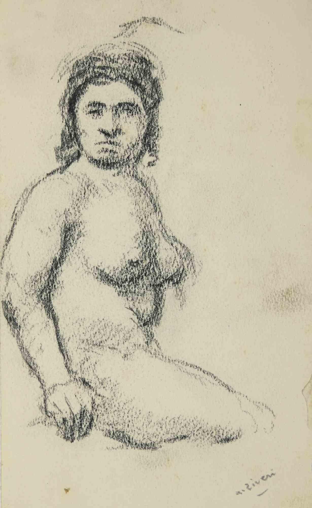 The Nude is a drawing realized by Alberto Ziveri in 1930s.

Charcoal on paper

Hand-signed.

In good conditions. 

The artwork is represented through deft strokes masterly.

Alberto Ziveri (Rome,1908 – 1990), the Italian painter of the Roman school,