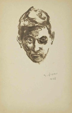 The Portrait - Drawing by Alberto Ziveri - 1938