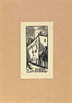  Ex Libris - F. Lasure - Mid 20th Century