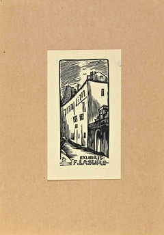 Ex Libris - F. Lasure - Mid 20th Century