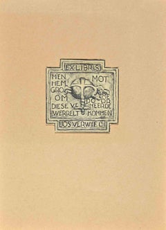  Ex Libris – Holzschnitt – Mitte des 20. Jahrhunderts