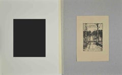 Ex Libris Giorgio Balbi - Etching - 1945