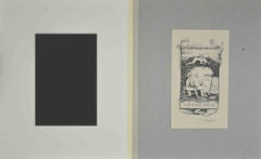 Ex Libris Giorgio Balbi - Xilografia - 1944