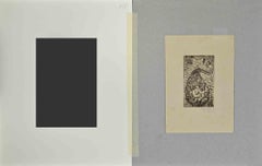 Ex Libris Giorgio Balbi - Woodcut - 1944