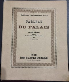 Antique Tableau du Palais - Rare Book Illustrated by Yves Alix - 1920s