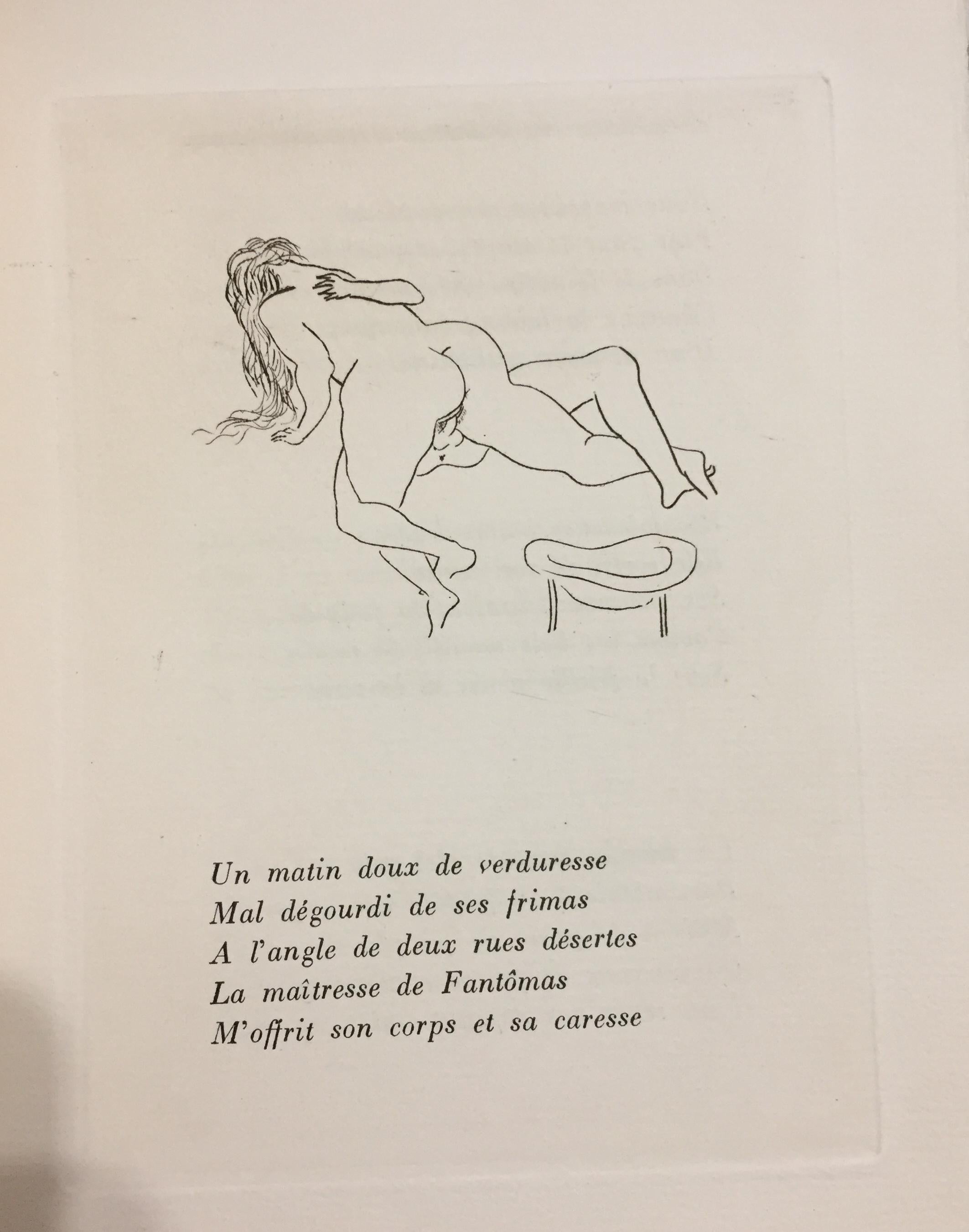 Le Verger des Amours - Rare Book Illustrated by L.T. Foujita - 1927 For Sale 1