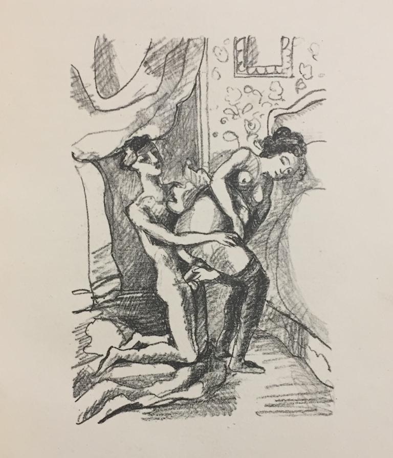 Les Exploit d'un Jeune Don Juan – Seltenes Buch, illustriert von Apollinaire – 1910 (Surrealismus), Art, von Guillaume Apollinaire