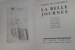 La Belle Journée - Seltenes Buch, illustriert von Chas Laborde - 1925