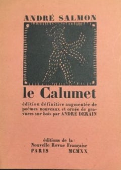 Le Calumet - Libro raro illustrato da André Derain - 1920