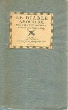 Le Diable Amoureux - Livre rare illustré par Jean Emile Laboreur - 1921