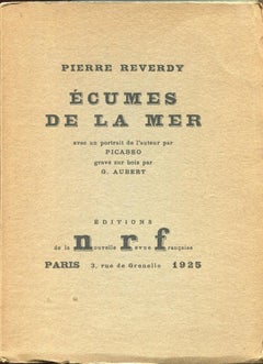 Ecumes de la Mer – Seltenes Buch, illustriert von G. Aubert – 1925