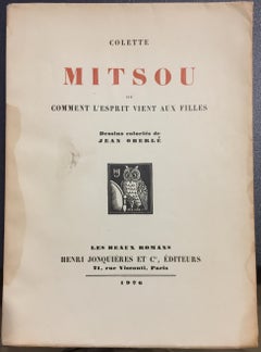 Mitsou ou Comment l'Esprit vient aux Filles - Seltenes Buch - 1926