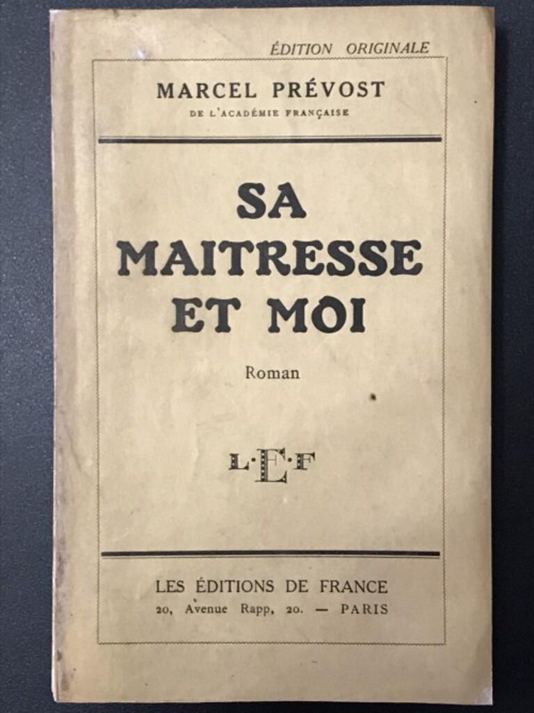 Sa Maitresse et Moi – Seltenes Buch – 1925 – Art von Unknown