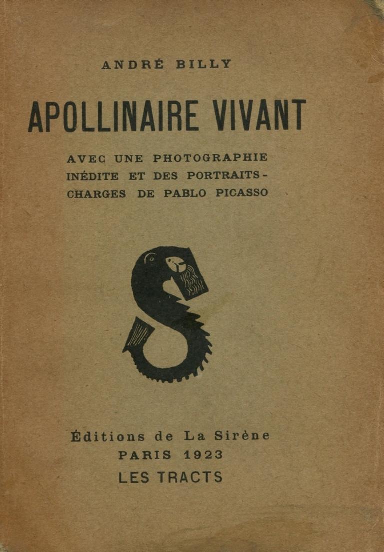 Apollinaire Vivant – Seltenes Buch – 1923 – Art von Unknown