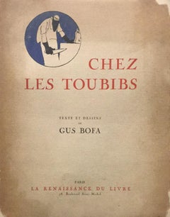 Antique Chez les Toubibs - Rare Book by Gus Bofa - 1917