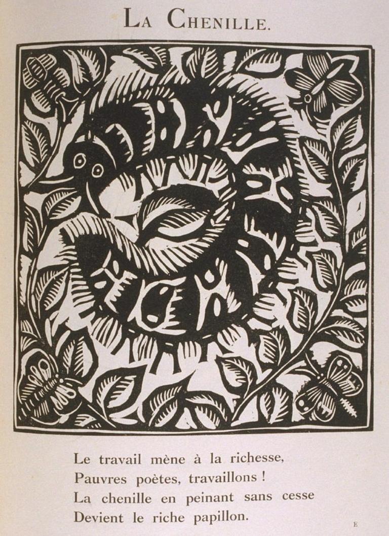 Le Bestiaire ou Cortege Orphee - Seltenes Buch von Raoul Dufy - 1919
