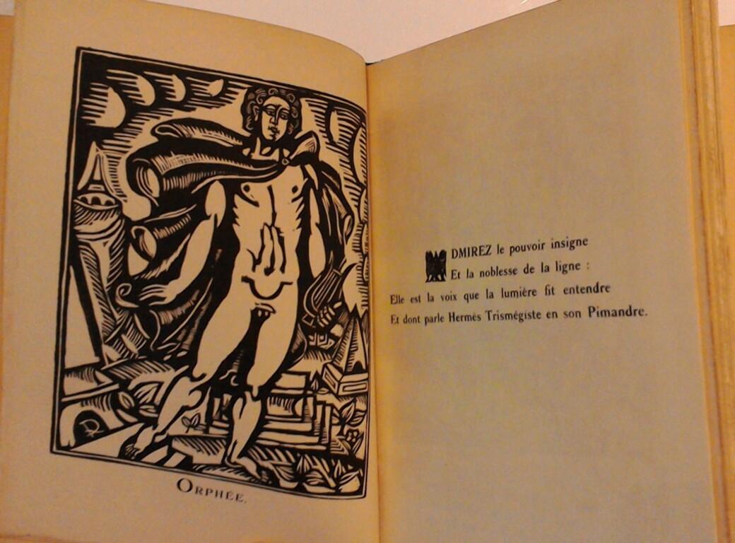 Le Bestiaire ou Cortege Orphee - Rare Book by Raoul Dufy - 1919 For Sale 4