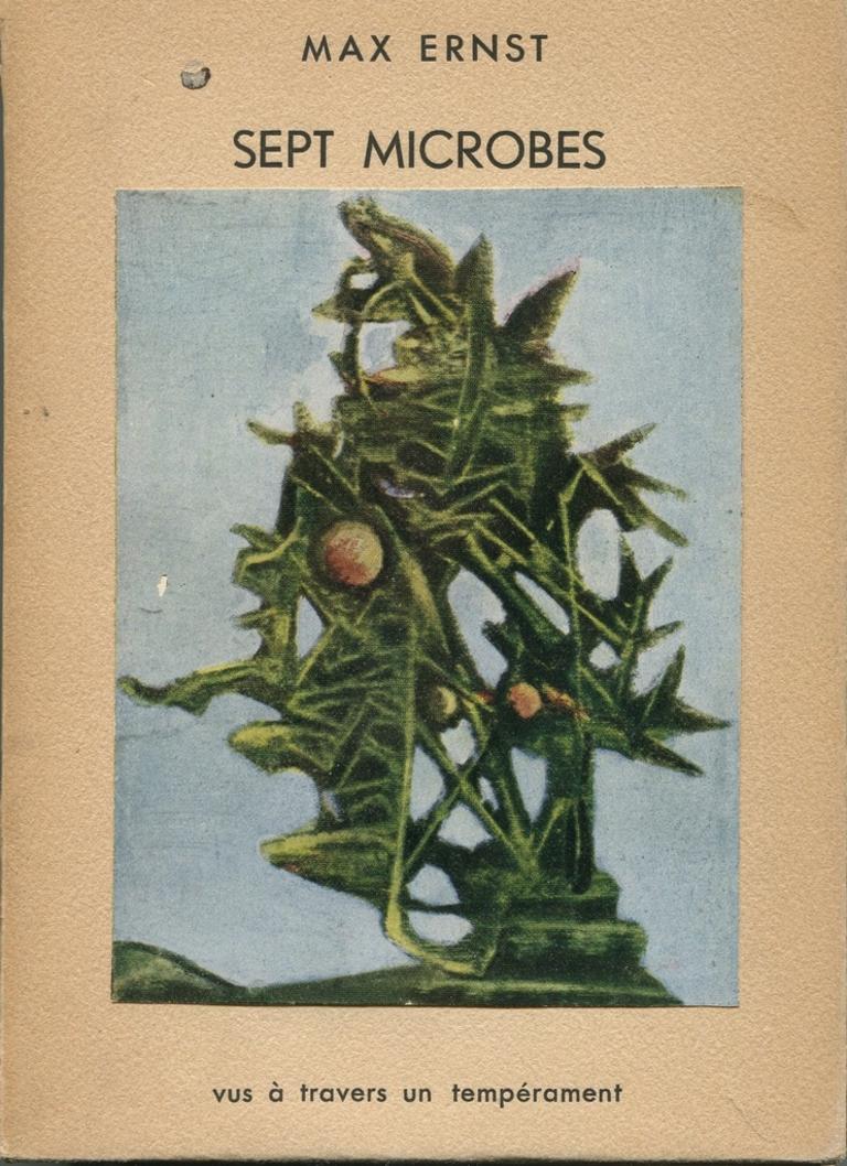 Sette microbi - Libro raro - 1953 - Art di Max Ernst