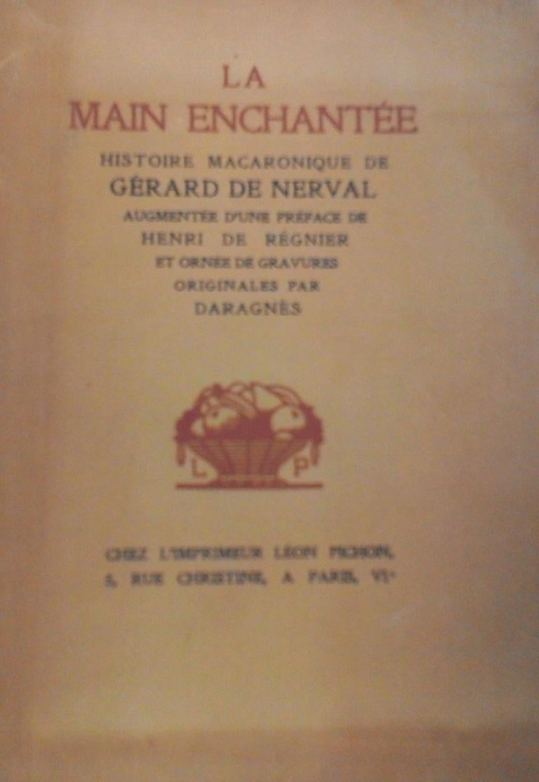 Auflage von 426 Exemplaren mit Originalgravuren von Daragnés. Exemplar auf Japon Imperial (eines von nur 60 Exemplaren auf diesem Papier). Perfekte Bedingungen. 