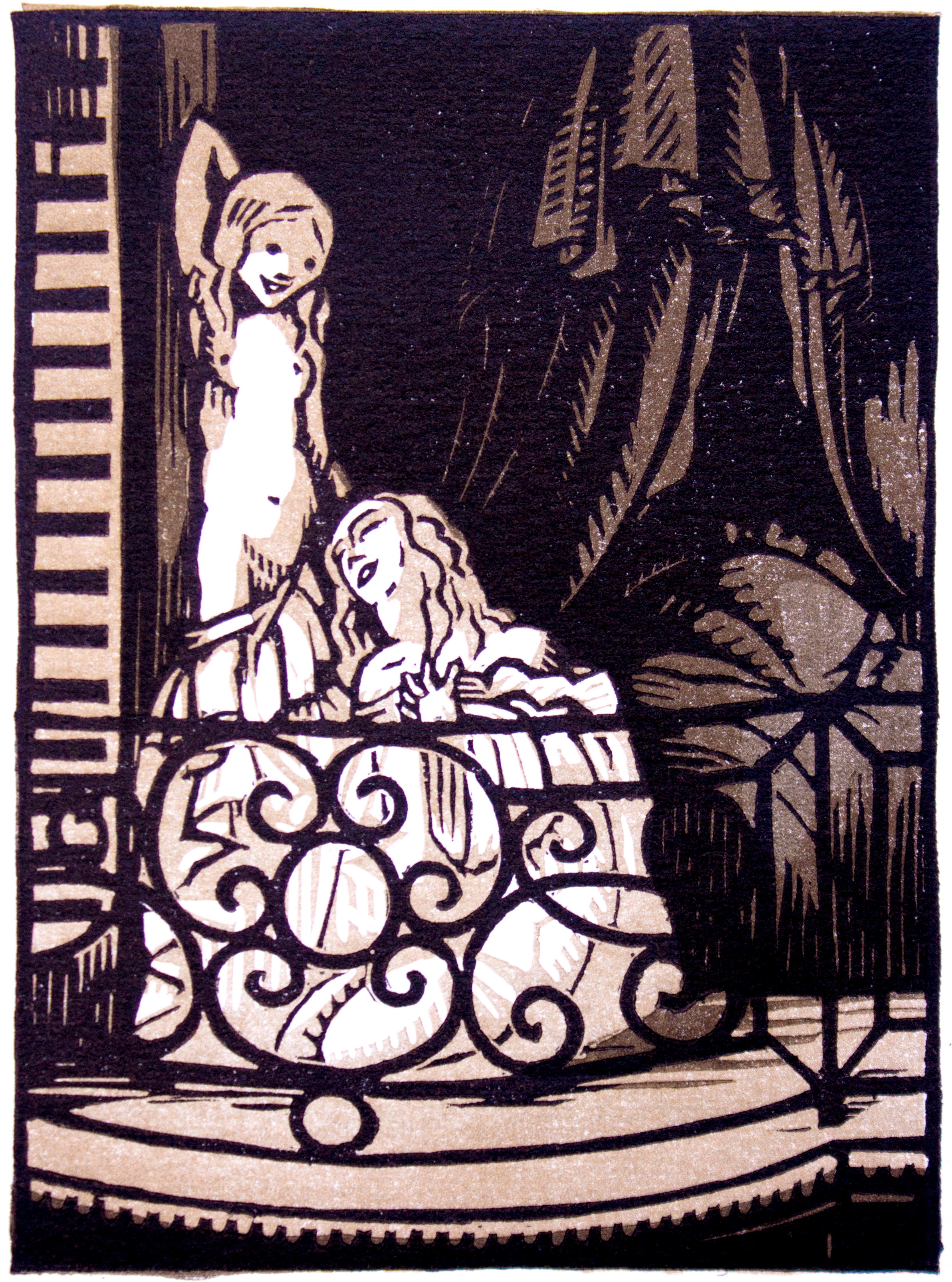 Les Amies - Rare Book by Jean Gabriel Daragnès - 1919 For Sale 2