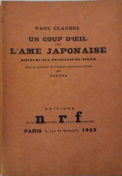 Un Coup d'Œil sur l'Ame... - Livre rare illustré par L.T. Foujita - 1923