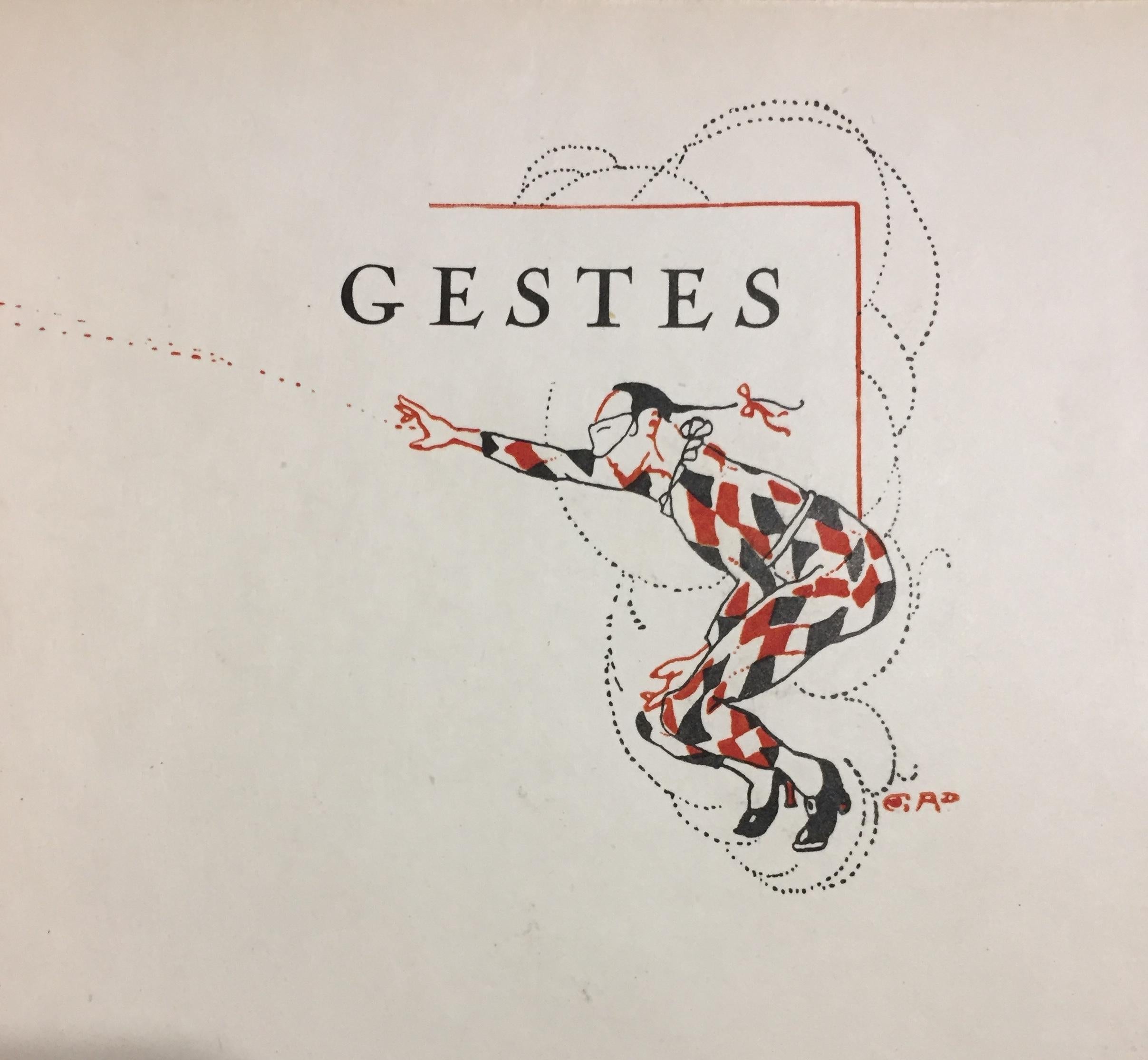 Gestes - Rare Book Illustrated by Alfred Jarry - 1920 For Sale 9