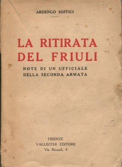 La ritirata del Friuli - Rare Book Illustrated by Ardengo Soffici - 1919