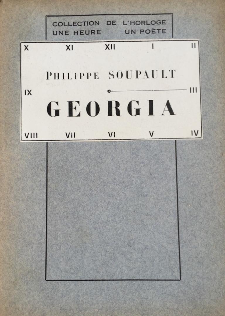Georgia – Seltenes Buch, illustriert von Philippe Soupault – 1926