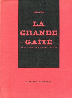 Antique La Grande Gaîté - Rare Book Illustrated by Yves Tanguy - 1929