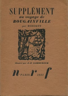 Supplément au voyage de... - Rare Book Illustrated by J.E. Laboureur - 1921