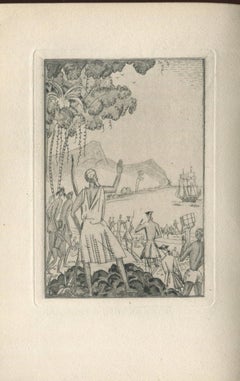 Supplément au voyage de... - Rare Book Illustrated by J.E. Laboureur - 1921