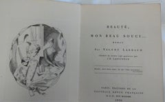 Beauté, Mon Beau Souci - Seltenes Buch Illustriert von J.E. Laboureur – 1920