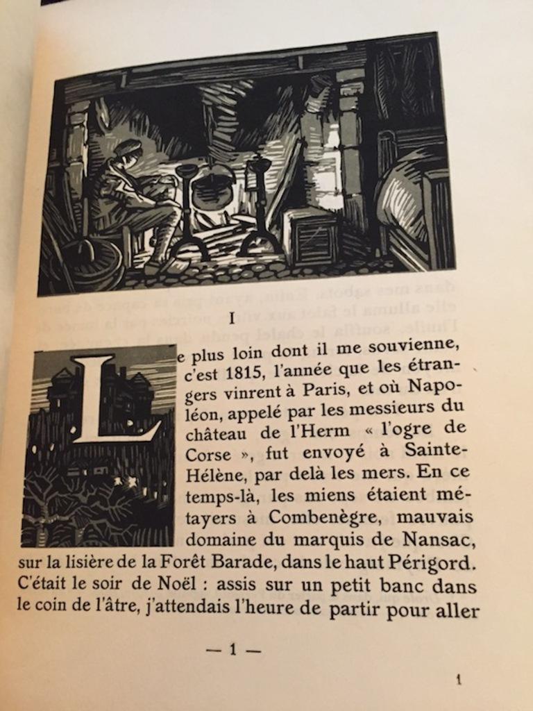 Jacquou le Croquant – Seltenes Buch, illustriert von Louis-Joseph Soulas – 1925 im Angebot 3