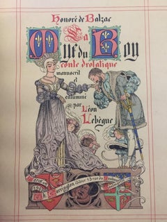 Antique La Mye du Roi - Rare Book Illustrated by Léon Lebègue - 1902