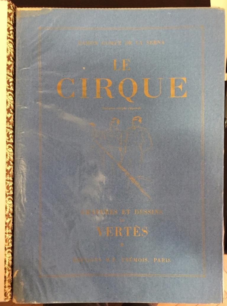 Le Cirque - Seltenes Buch von Marcel Vertès - 1928 im Angebot 11