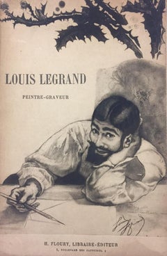 Antique Louis Legrand, peintre-graveur - Rare Book Illustrated by Louis Legrand - 1896