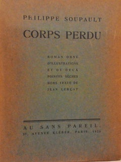 Antique Corps Perdu - Rare Book Illustrated by Roman Orné - 1926