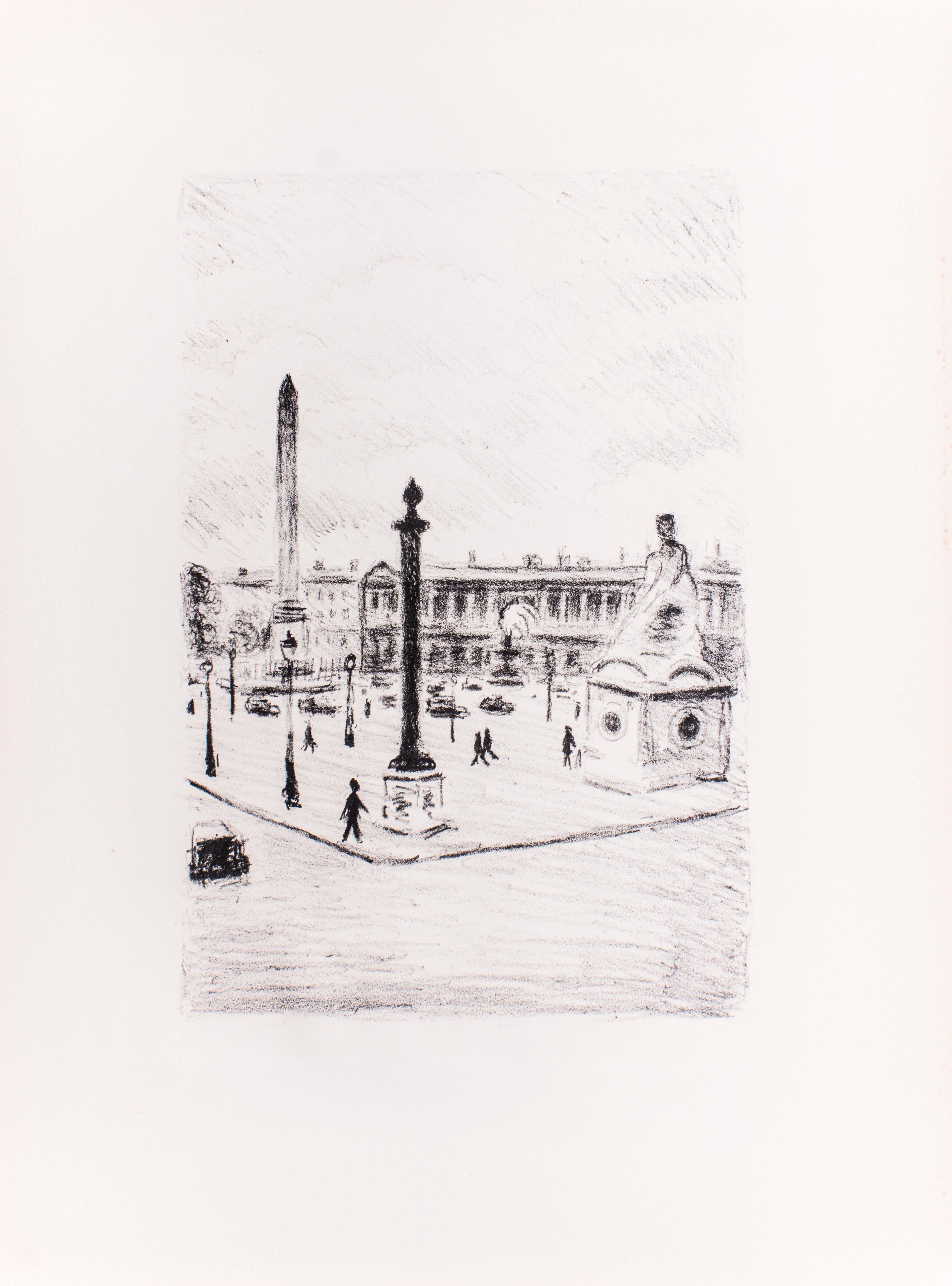Rapsodia Parisina - Libro raro de Albert Marquet - 1950 3